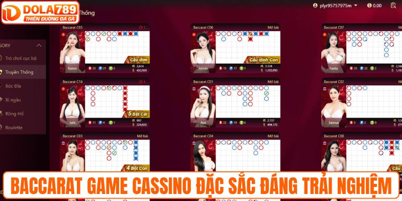 Baccarat game cassino đặc sắc đáng trải nghiệm