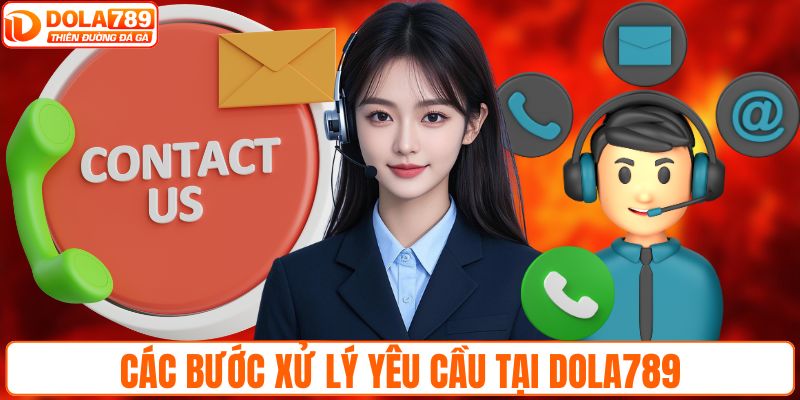 Các bước xử lý yêu cầu tại DOLA789