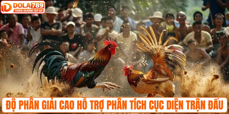 Độ phân giải cao hỗ trợ phân tích cục diện trận đấu