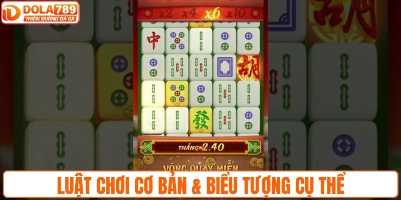 Luật chơi cơ bản với các biểu tượng cụ thể