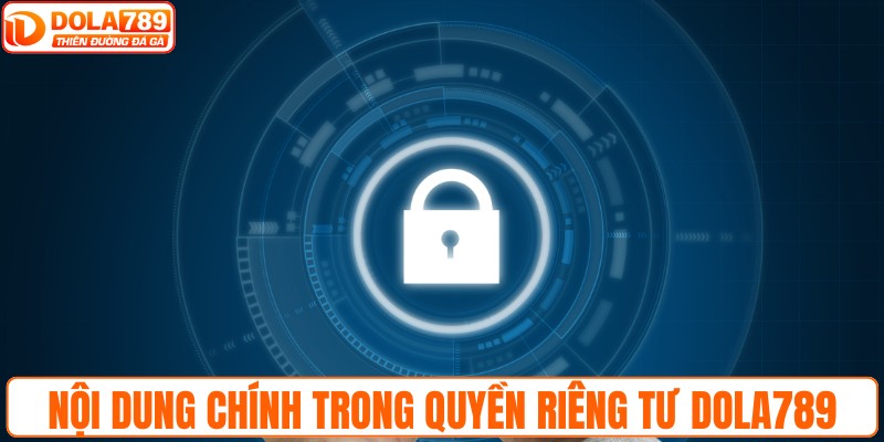 Nội dung chính trong quyền riêng tư DOLA789