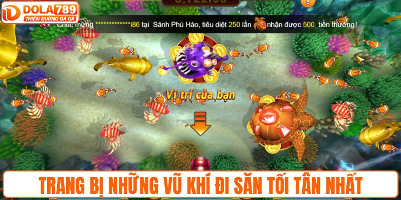 Trang bị những vũ khí đi săn tối tân nhất