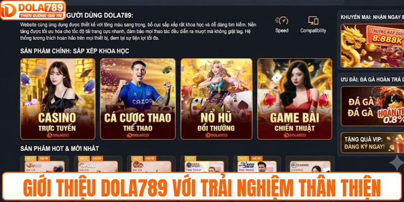 Giới thiệu DOLA789 với trải nghiệm người dùng