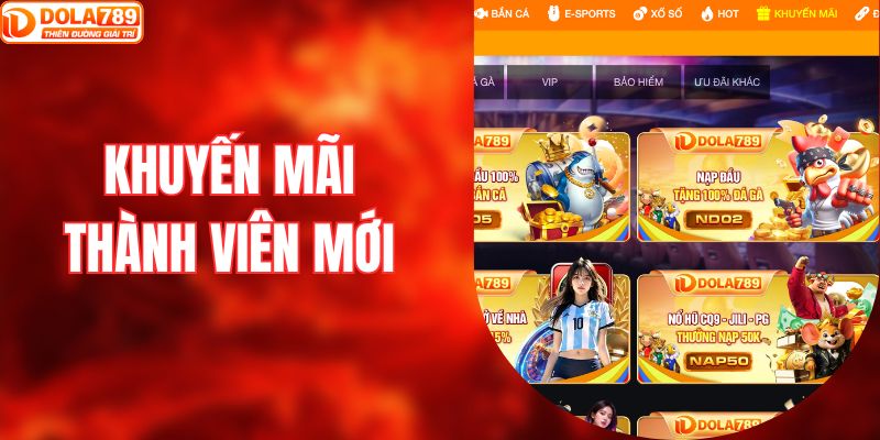 khuyến mãi thành viên mới