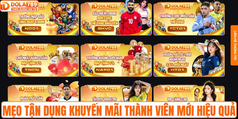Mẹo hay tận dụng khuyến mãi thành viên mới hiệu quả