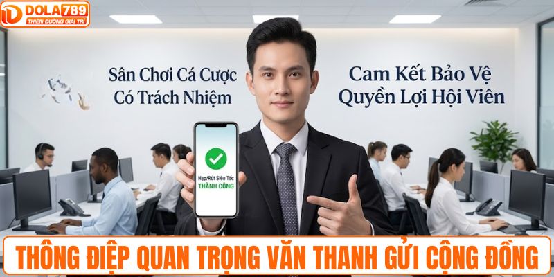 Thông điệp quan trọng Văn Thanh gửi cộng đồng