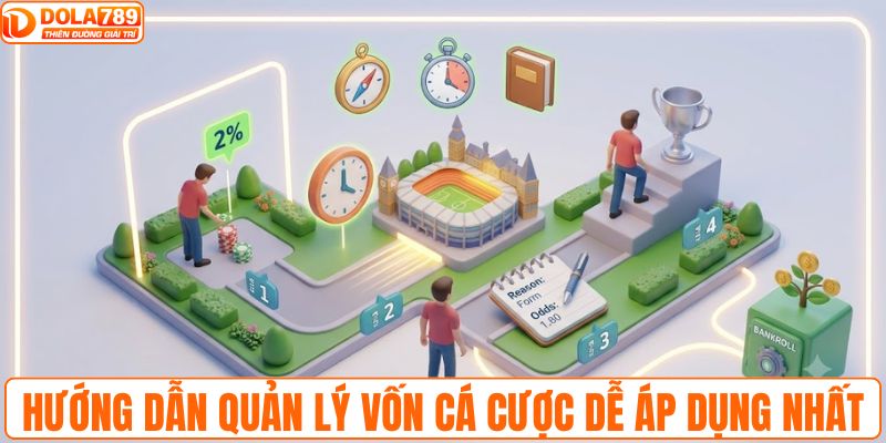 Hướng dẫn quản lý vốn cá cược dễ áp dụng nhất